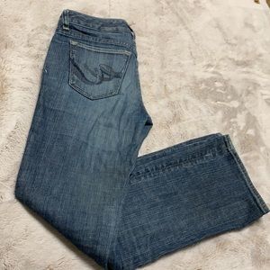 Express boot cut jeans